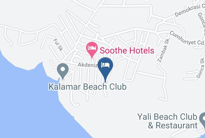 Kas - Happy Hotel Kalkan Maps