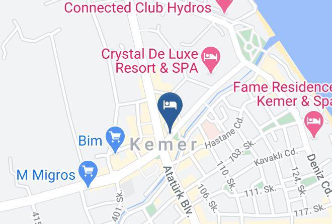 Kemer - Happy Hotel Maps