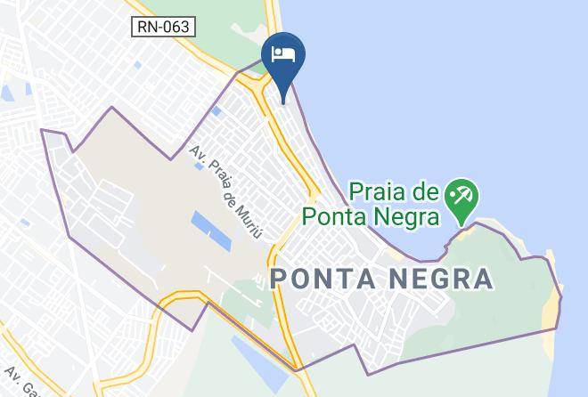 Natal - Happy Hotel Ponta Negra Maps