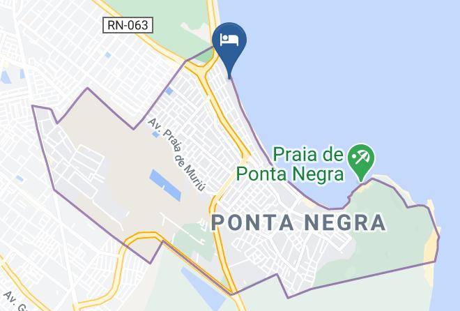 Natal - Happy Hotel Praia Azul Maps