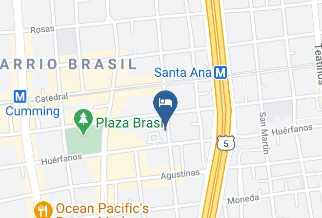 Santiago - Hh Motel Maps