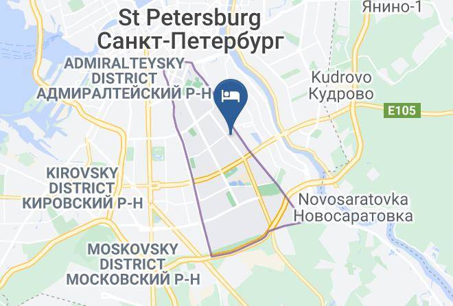 Saint Petersburg - Happy Inn Maps