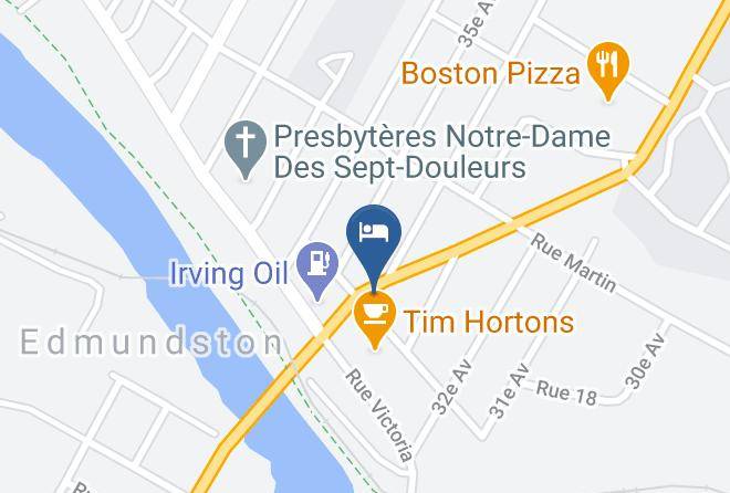 Madawaska - Happy Motel Maps