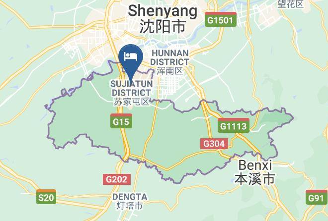 Shenyang - Happy Nest Business Hotel Shenyang Maps
