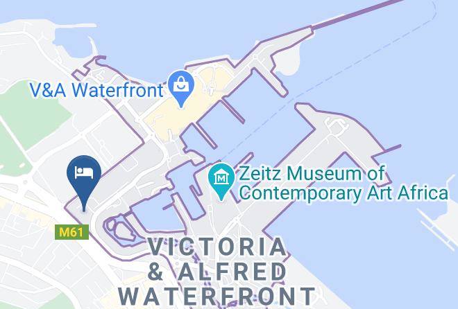 City Of Cape Town - Happy Ours Luxury Yacht Accomodation Maps