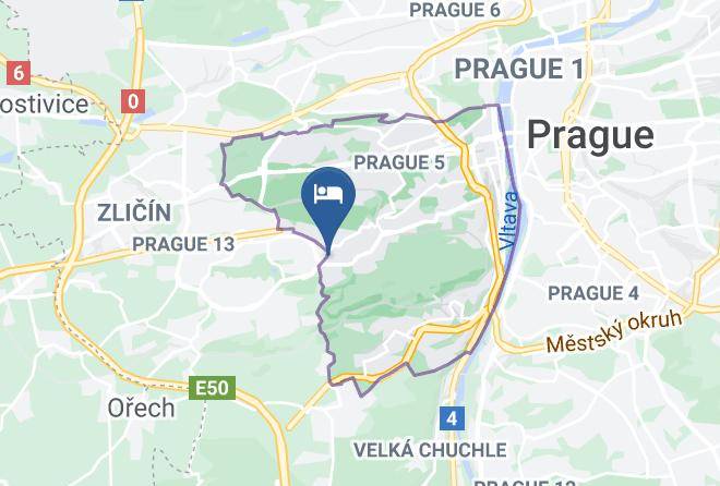 Prague - Happy Penzion Maps