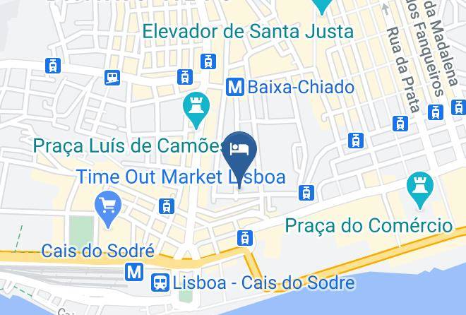 Lisbon - Happy Reception Hotel Maps
