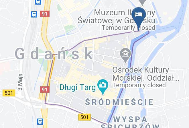 Gdansk - Happy 7 Hostel & Apartment Maps
