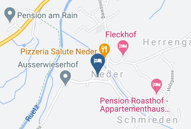 Innsbruck Land - Ferienwohnung Haas Maria Maps