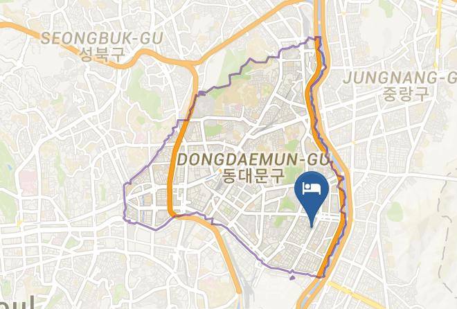 Dongdaemungu - Happy Tears Hotel Maps