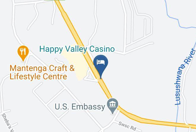 Ezulwini - Happy Valley Hotel & Casino Maps