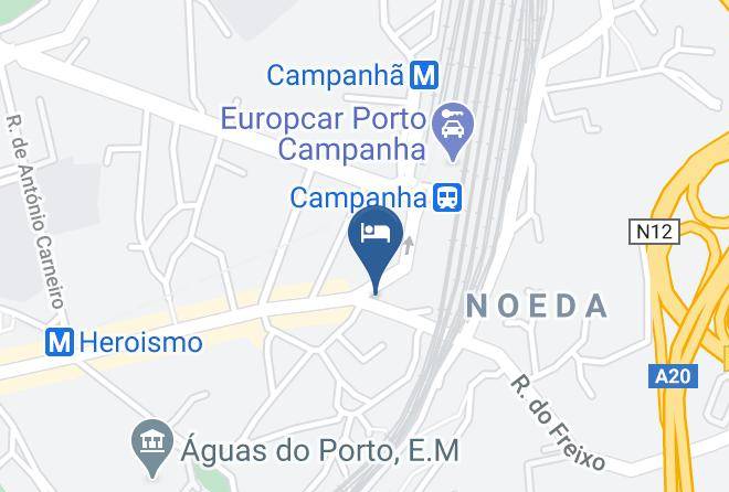 Porto Campanha - Solar Transmontano Maps