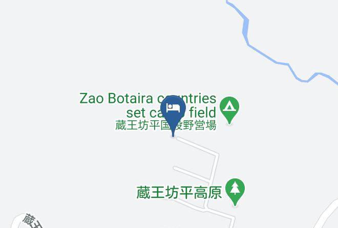 Kaminoyama City - Hara Pension Maps