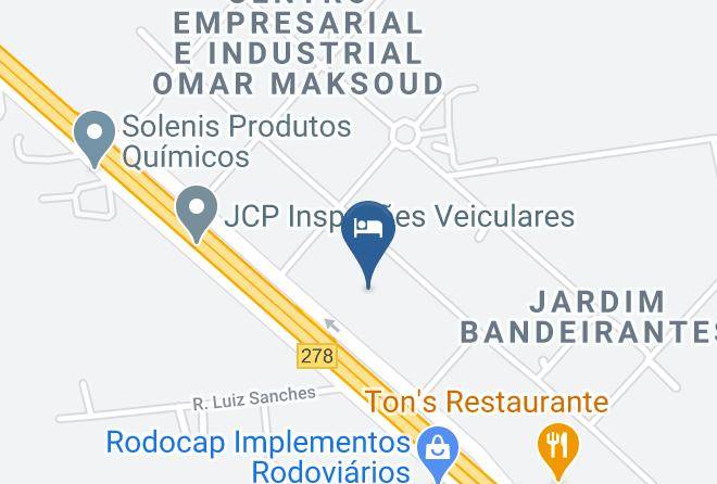 Araraquara - Haraam Motel Maps