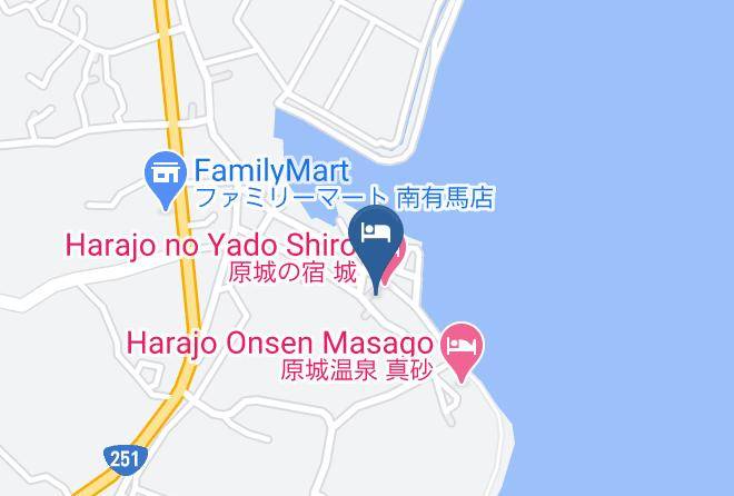 Minamishimabara City - Harajo No Yado Shiro Maps