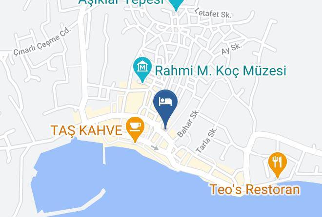 Ayvalik - Cunda Harakop Otel Maps