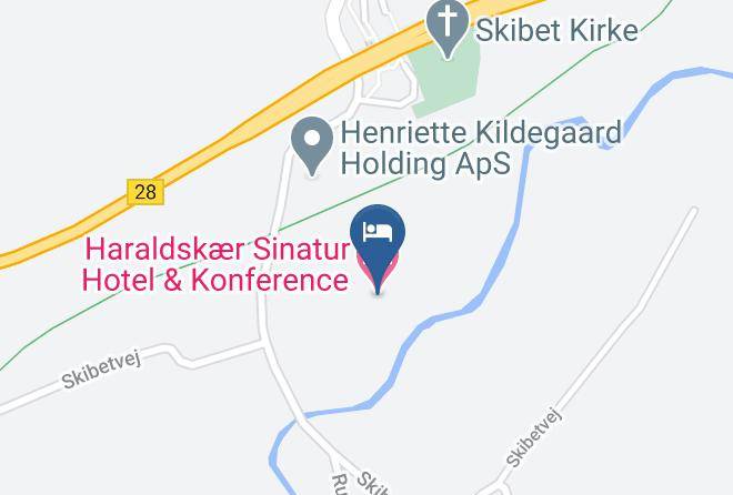 Haraldskaer Sinatur Hotel & Konference Map