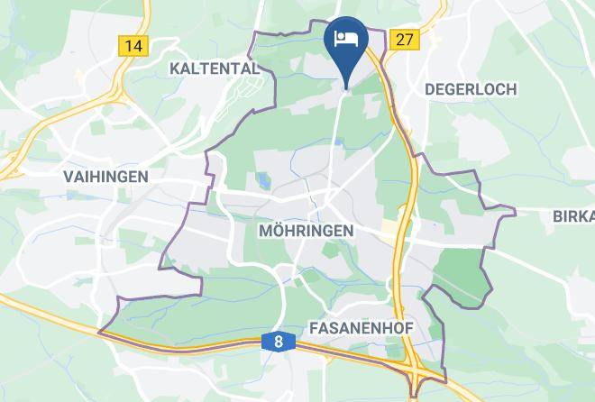 Stuttgart - Harambe Afrika Pension Restaurant Maps