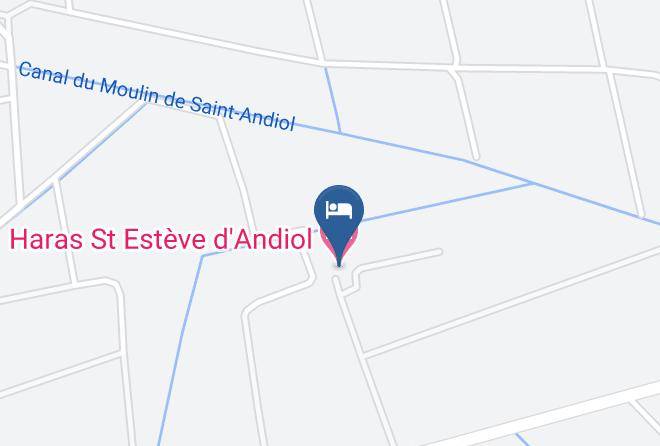Bouches Du Rhone - Haras St Esteve D'andiol Maps