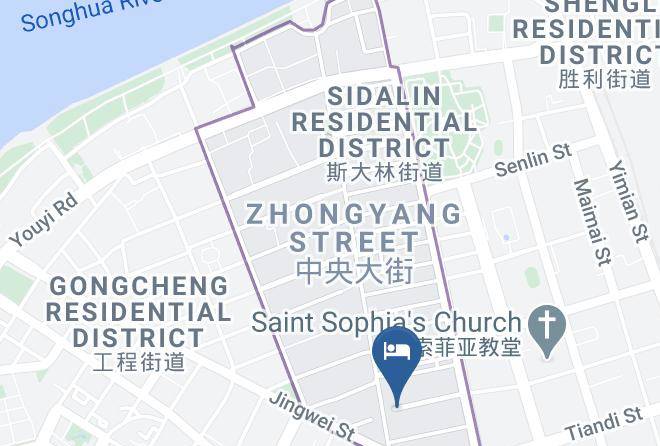 Harbin - Harbin Ediem Boutique Hotel Maps
