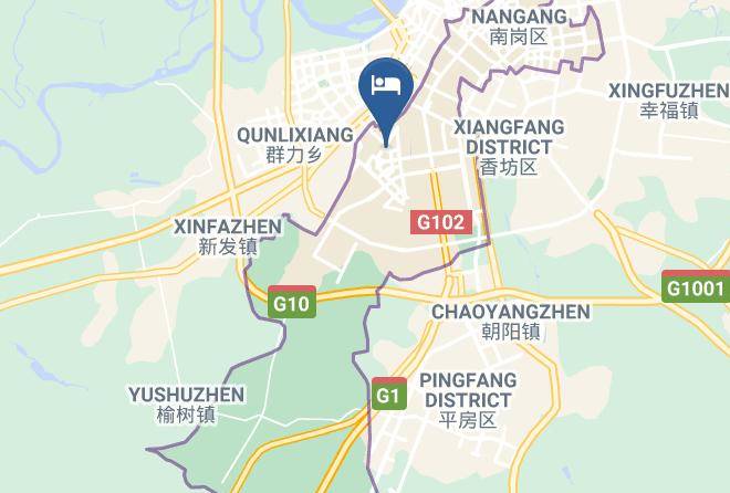 Harbin Gongte Hotel Map