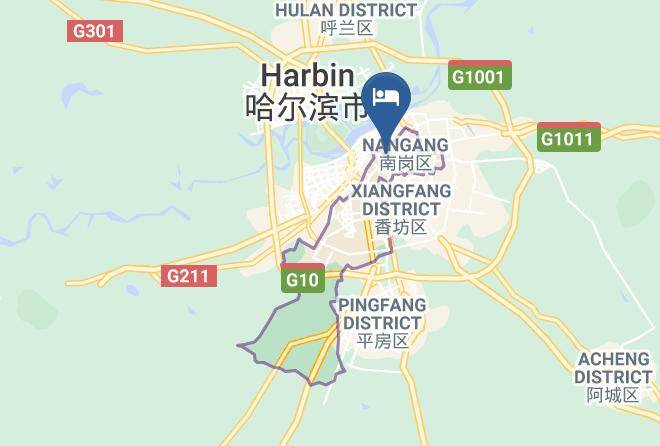 Harbin International Hotel Map