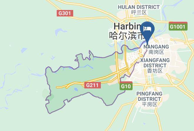 Harbin Manhattan Hotel Map