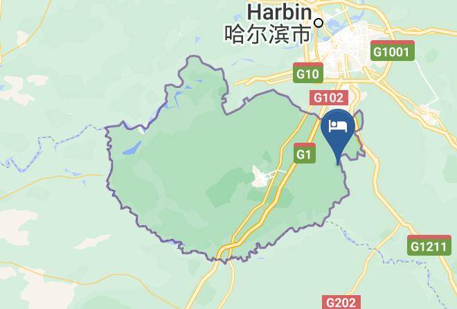 Harbin - Harbin Post Hotel Sun Island Maps