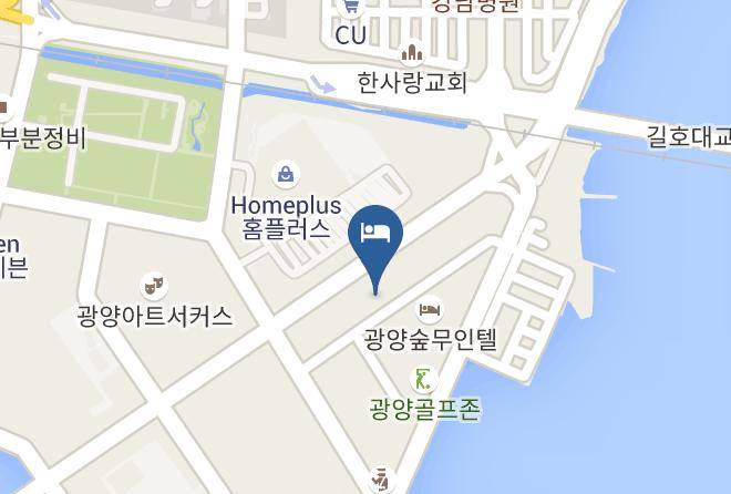 Harbor Bridge Hotel Map