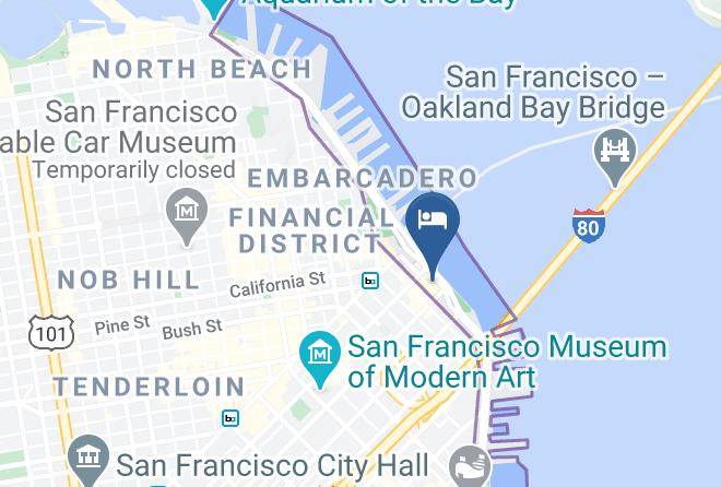 San Francisco - Harbor Court Hotel Maps