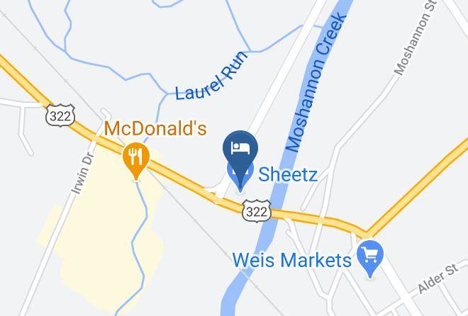 Clearfield - Harbor Inn Maps
