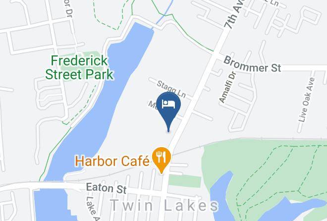 Santa Cruz - Harbor Inn Maps