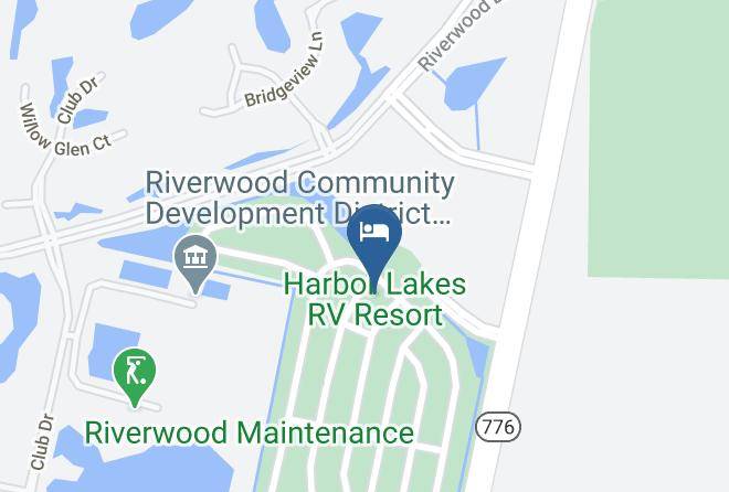 Charlotte - Harbor Lakes Rv Resort Maps