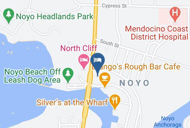 Mendocino - Harbor Lite Lodge Maps