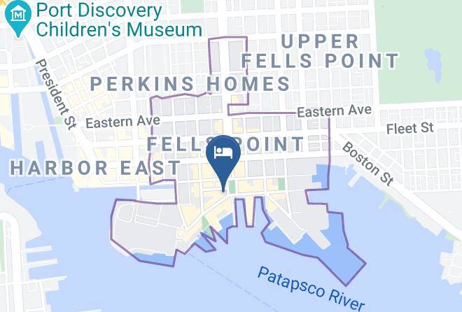 Baltimore City - Harbor Magic Hotels Maps