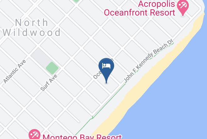 Cape May - Harbor Mist Motel Maps