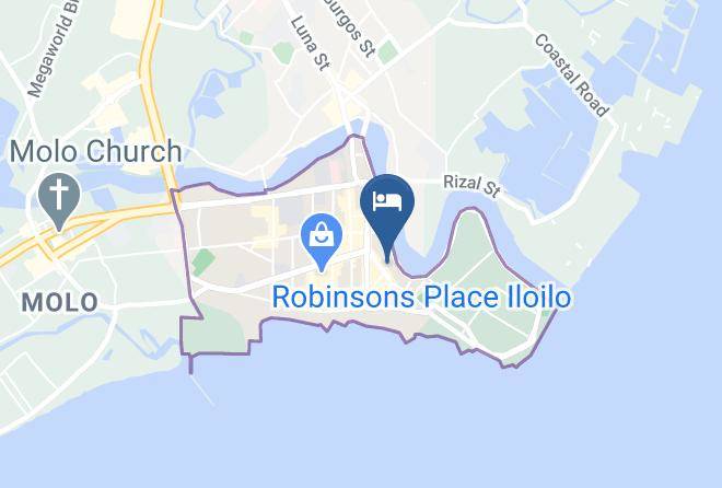 Iloilo - Harbor Town Hotel Maps