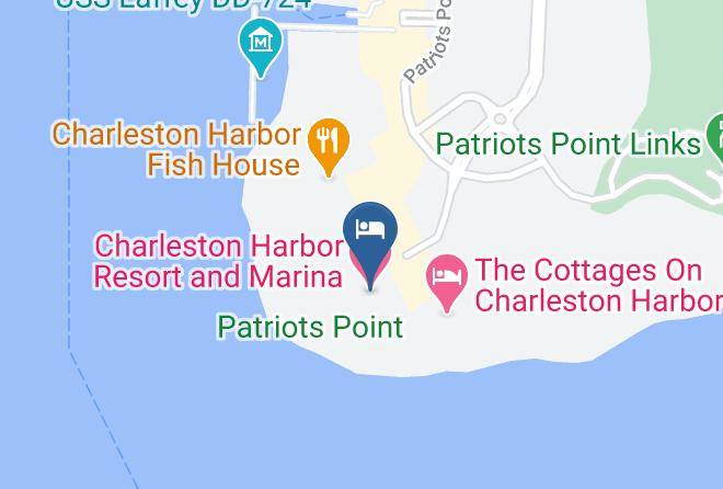 Charleston - Charleston Harbor Resort And Marina Maps