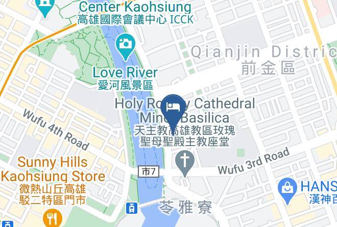 Qianjin District - Harbour 10 Hotel Maps