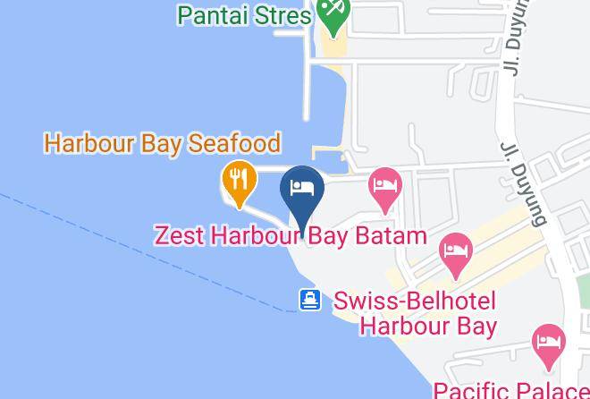Batam - Batam Marriott Hotel Harbour Bay Maps