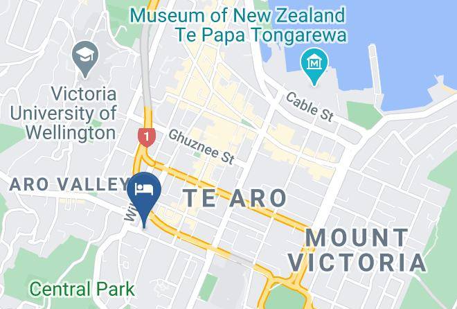 Wellington - Harbour City Motor Inn Maps