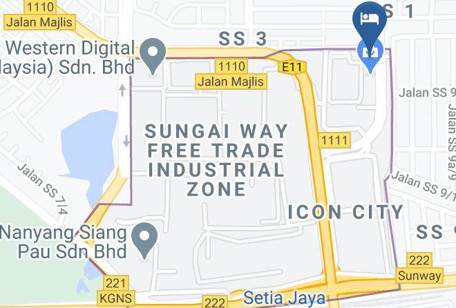 Petaling - Harbour Hotel Maps