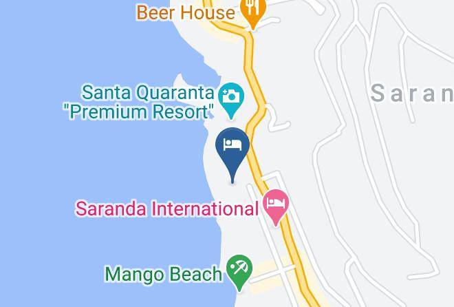 Saranda - Harbour Hotel Maps