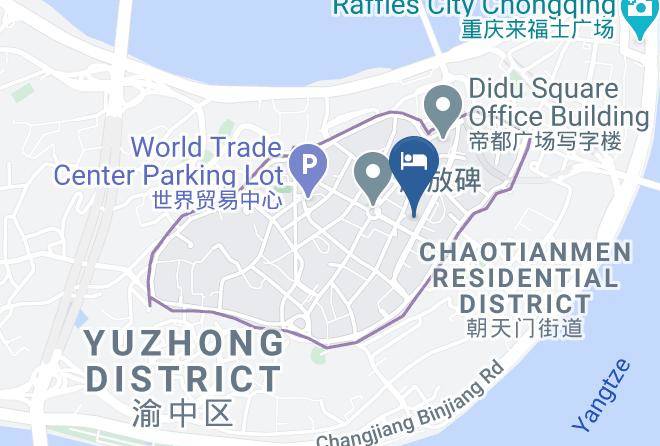 Yuzhong District - Harbour Plaza Chongqing Maps