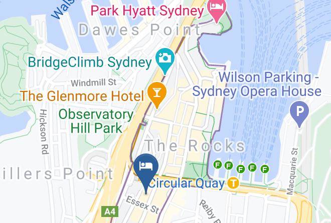 Sydney - The Sebel Quay West Suites Sydney Maps
