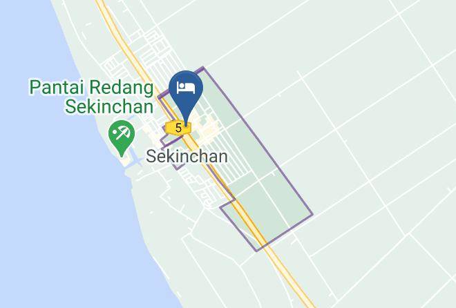 Sabak Bernam - Harbour View Hotel Maps