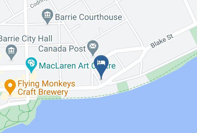 Simcoe - Harbour View Inn Maps