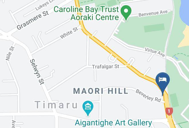 Timaru - Harbour View Motel Timaru Maps