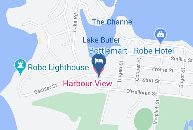 Robe - Harbour View Motel Maps