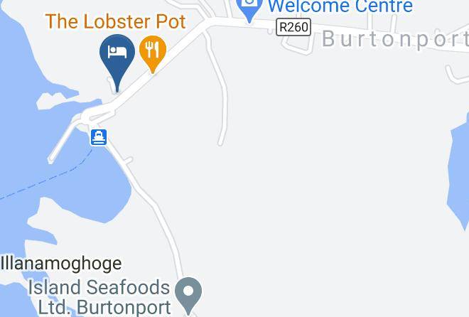Burtonport - Harbourfront Cafe Maps